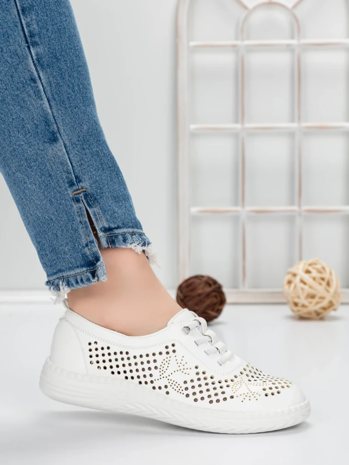 Balerini Dama 5XJ96 WHITE | MEI