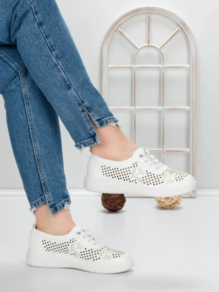 Balerini Dama 5XJ96 WHITE | MEI