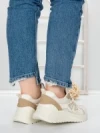 Sneakers Dama 5WL122 BEIGE | MEI