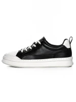 Pantofi Sport Barbati din piele naturala 5310 BLACK | ADVANCER
