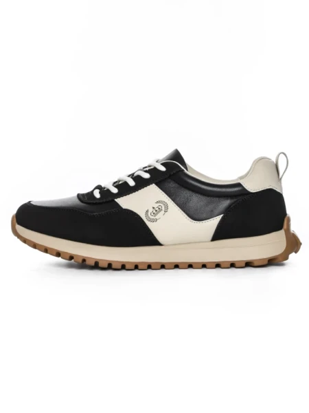 Pantofi Sport Barbati din piele naturala 5309 BLACK | ADVANCER