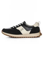 Pantofi Sport Barbati din piele naturala 5309 BLACK | ADVANCER