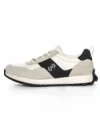 Pantofi Sport Barbati din piele naturala 5309 WHITE-BLACK | ADVANCER