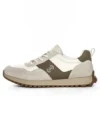 Pantofi Sport Barbati din piele naturala 5309 WHITE-APRICOT | ADVANCER