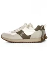 Pantofi Sport Barbati din piele naturala 5309 WHITE-APRICOT | ADVANCER
