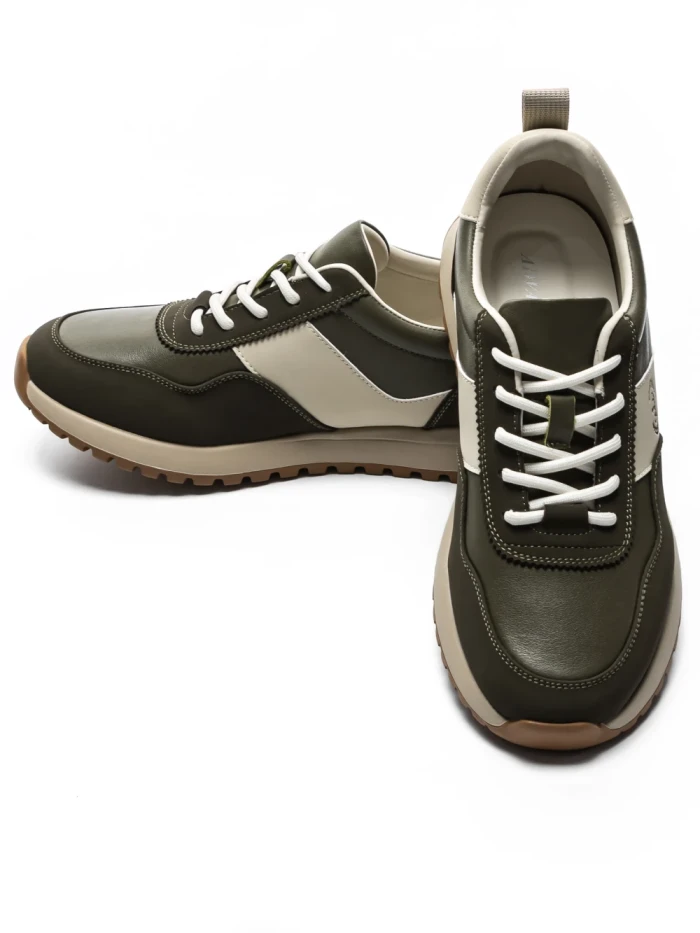 Pantofi Sport Barbati din piele naturala 5309 GREEN | ADVANCER