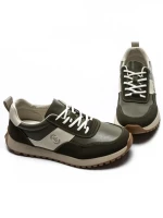 Pantofi Sport Barbati din piele naturala 5309 GREEN | ADVANCER