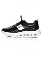 Pantofi Sport Barbati din piele naturala 5308 BLACK | ADVANCER