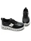 Pantofi Sport Barbati din piele naturala 5308 BLACK | ADVANCER