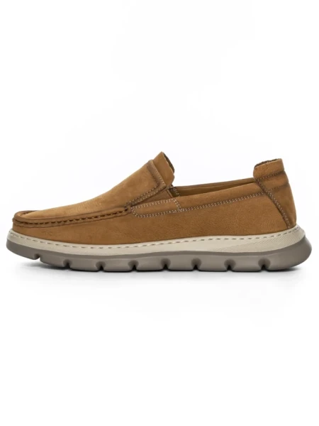 Mocasini Barbati din piele naturala 8063 TAUPE | ADVANCER
