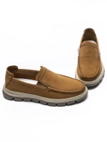 Mocasini Barbati din piele naturala 8063 TAUPE | ADVANCER