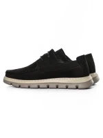 Pantofi Casual Barbati din piele naturala 8099 BLACK | ADVANCER