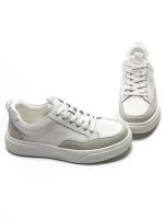 Pantofi Sport Barbati din piele naturala 5320 WHITE | ADVANCER