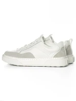 Pantofi Sport Barbati din piele naturala 5320 WHITE | ADVANCER
