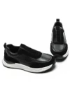 Pantofi Sport Barbati din piele naturala 12-182 BLACK | ADVANCER