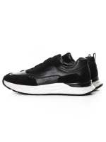 Pantofi Sport Barbati din piele naturala 12-182 BLACK | ADVANCER
