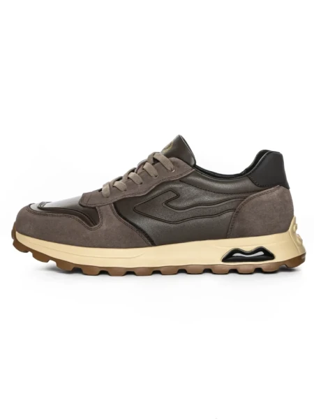 Pantofi Sport Barbati din piele naturala 12-179 COFFEE | ADVANCER