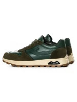 Pantofi Sport Barbati din piele naturala 12-179 GREEN | ADVANCER
