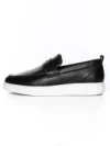 Pantofi Casual Barbati din piele naturala 12-187 BLACK | ADVANCER