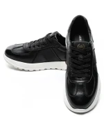 Pantofi Sport Barbati din piele naturala 12-186 BLACK | ADVANCER