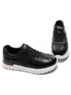 Pantofi Sport Barbati din piele naturala 12-186 BLACK | ADVANCER