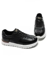 Pantofi Sport Barbati din piele naturala 12-186 BLACK | ADVANCER