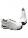 Pantofi Sport Barbati din piele naturala 12-183 WHITE | ADVANCER