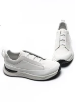 Pantofi Sport Barbati din piele naturala 12-183 WHITE | ADVANCER