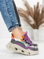 Pantofi Sport Dama din piele naturala 36868-1 PURPLE | ADVANCER