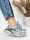Pantofi Sport Dama din piele naturala Y5757-1 LIGHT GREEN | ADVANCER