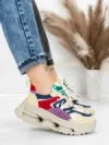 Pantofi Sport Dama din piele naturala 36899 GREEN | ADVANCER