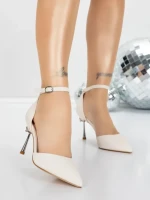 Pantofi Stiletto 5XKK81 BEIGE | MEI