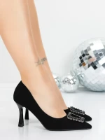 Pantofi Stiletto 5GS17 BLACK | MEI