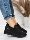 Sneakers Dama 5H62 BLACK | MEI