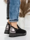 Sneakers Dama 5H62 BLACK | MEI