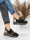 Sneakers Dama 5H62 BLACK | MEI