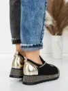Sneakers Dama 5H62 BLACK | MEI
