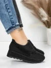 Sneakers Dama 5H63 BLACK | MEI