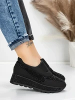 Sneakers Dama 5H63 BLACK | MEI