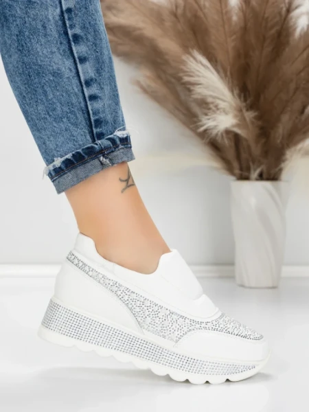Sneakers Dama 5H63 WHITE | MEI