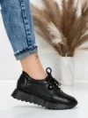Sneakers Dama 5H69 BLACK | MEI