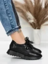 Sneakers Dama 5H69 BLACK | MEI