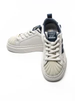 Pantofi Sport Barbati 9097 WHITE-BLUE | MEI