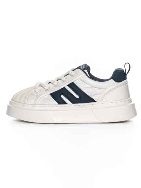 Pantofi Sport Barbati 9097 WHITE-BLUE | MEI