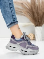 Pantofi Sport Dama din piele naturala HY2926-1 BLUE | FRANCO GERARDO