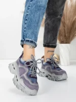 Pantofi Sport Dama din piele naturala HY2926-1 BLUE | FRANCO GERARDO