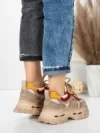 Pantofi Sport Dama din piele naturala HY2926-1 RED | FRANCO GERARDO