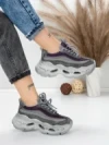 Pantofi Sport Dama din piele naturala HY6376 PURPLE | FRANCO GERARDO
