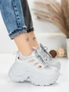 Pantofi Sport Dama cu Platforma 0897-30 PURPLE | MEI