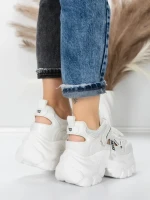 Pantofi Sport Dama cu Platforma 0897-27 GREY | MEI